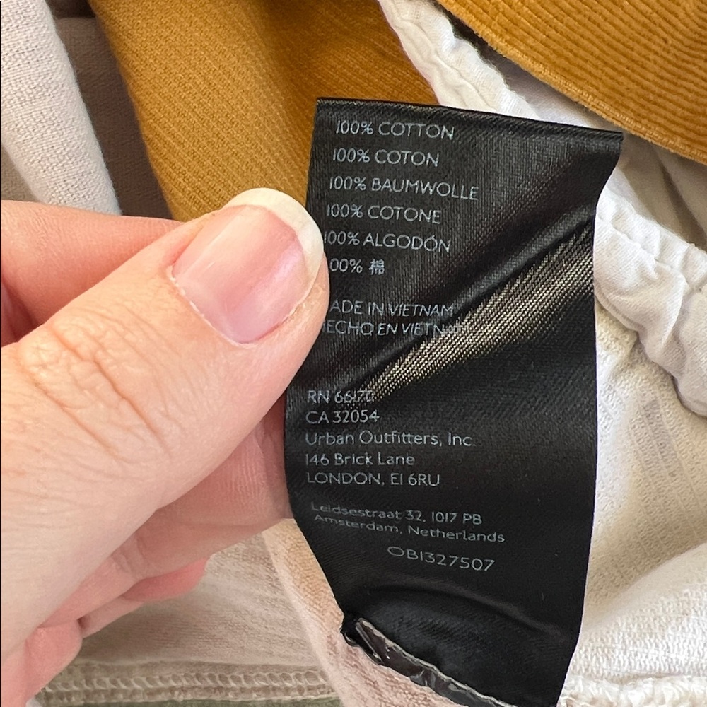 BDG Colorblock Corduroy Shacket/Dress - Picture 5 of 5